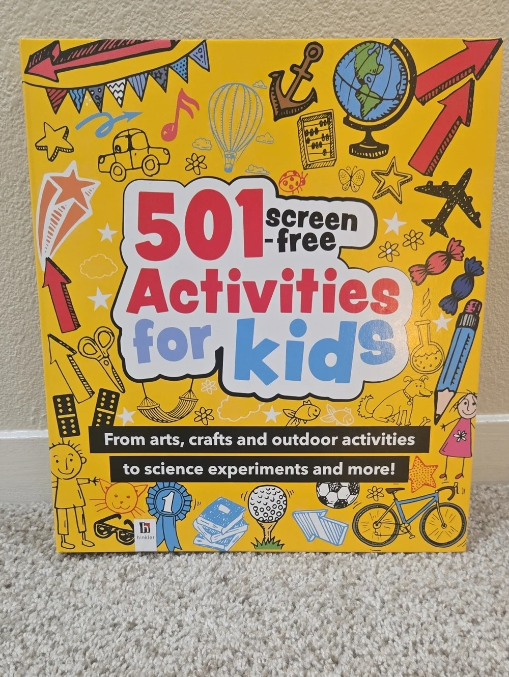 501 Screen-Free Activities for Kids Book | Arts, Crafts, STEM & Outdoor Fun